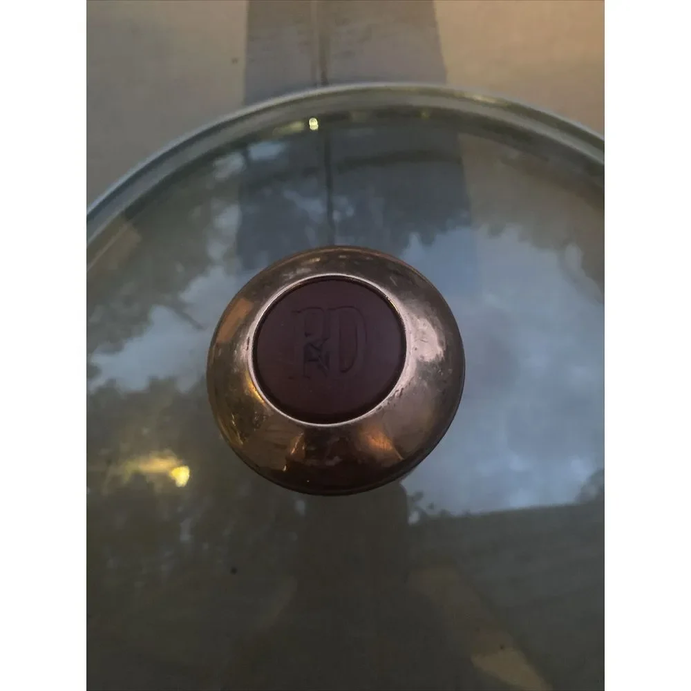 Paula Deen PD Glass  Copper Replacement Lid 9.25